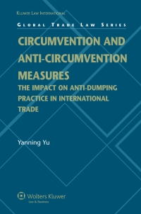 Cover image: Circumvention and Anti-Circumvention Measures 9789041126863
