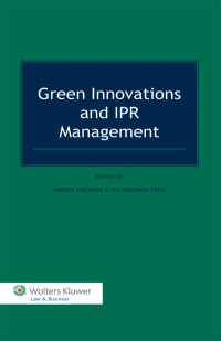 Titelbild: Green Innovations and IPR Management 9789041133441