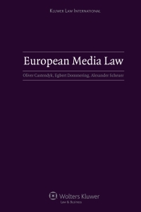 Cover image: European Media Law 9789041123473