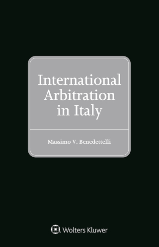 Cover image: International Arbitration in Italy 9789041138019