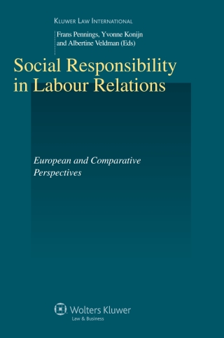 Cover image: Social Responsibility in Labour Relations 1st edition 9789041127839