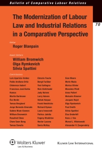 Cover image: The Modernization of Labour Law and Industrial Relations in a Comparative Perspective 1st edition 9789041128652