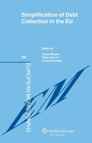 Cover image: Simplification of Debt Collection in the EU 1st edition 9789041148544