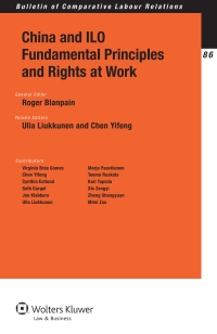 表紙画像: China and ILO Fundamental Principles and Rights at Work 1st edition 9789041149848