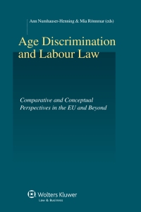 Cover image: Age Discrimination and Labour Law 1st edition 9789041149794