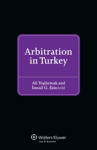 Titelbild: Arbitration in Turkey 1st edition 9789041149817