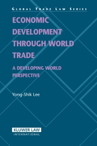 Imagen de portada: Economic Development through World Trade 9789041126818
