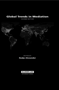 Imagen de portada: Global Trends in Mediation 2nd edition 9789041125712