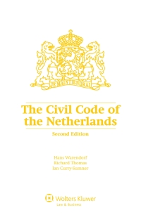 Titelbild: The Civil Code of the Netherlands 2nd edition 9789041134127