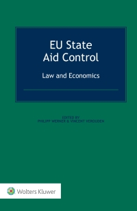 Cover image: EU State Aid Control: Law and Economics 1st edition 9789041151476