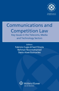 Cover image: Communications and Competition Law 1st edition 9789041151469