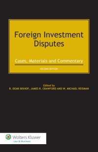 Cover image: Foreign Investment Disputes 9789041152657