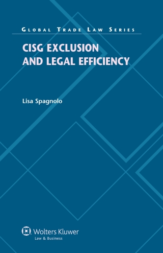 Cover image: CISG Exclusion and Legal Efficiency 9789041154071