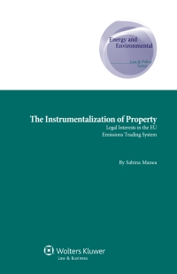 Cover image: The Instrumentalization of Property 9789041154200