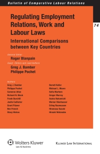 Cover image: Regulating Employment Relations, Work and Labour Laws 1st edition 9789041131997