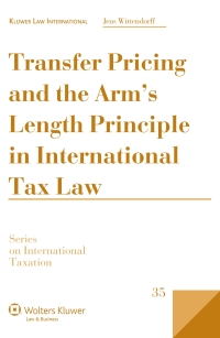 Cover image: Transfer Pricing and the Arm's Length Principle in International Tax Law 9789041132703