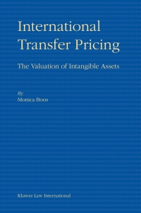 Cover image: International Transfer Pricing: The Valuation of Intangible Assets 9789041199256