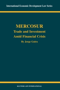 表紙画像: Mercosur 9789041199188