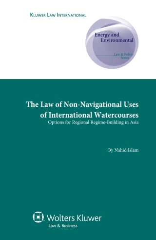 Cover image: The Law of Non-Navigational Use of International Watercourses 9789041131966