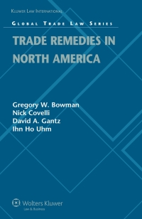 Cover image: Trade Remedies in North America 9789041128409