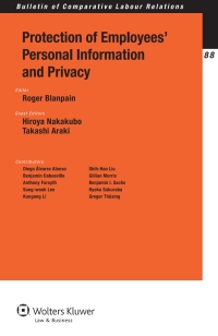 Cover image: Protection of Employees’ Personal Information and Privacy 1st edition 9789041156082