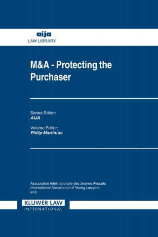 Imagen de portada: M&A 1st edition 9789041122872