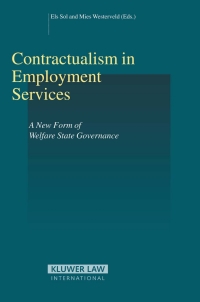 Cover image: Contractualism in Employment Services 1st edition 9789041124050