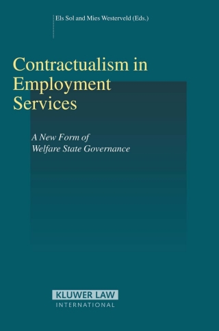 Cover image: Contractualism in Employment Services 1st edition 9789041124050