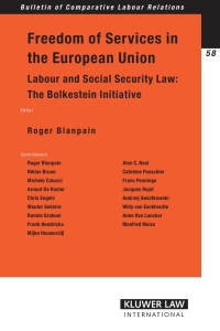 Cover image: Freedom of Services in the European Union 1st edition 9789041124531