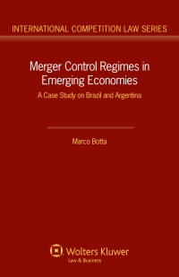 Titelbild: Merger Control Regimes in Emerging Economies 9789041134028