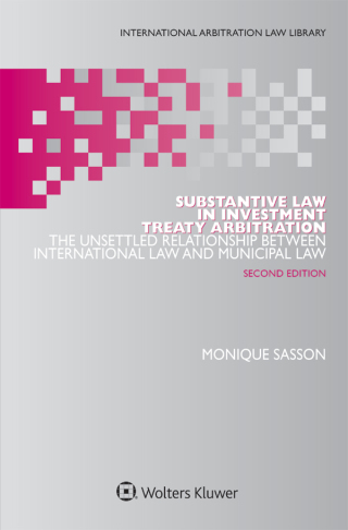 Cover image: Substantive Law in Investment Treaty Arbitration 2nd edition 9789041161031