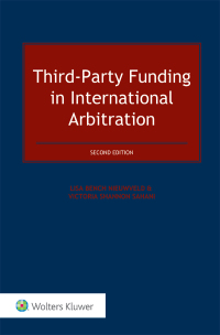 Cover image: Third-Party Funding in International Arbitration 2nd edition 9789041161116