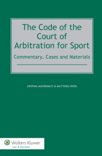 Imagen de portada: The Code of the Court of Arbitration for Sport 9789041138736