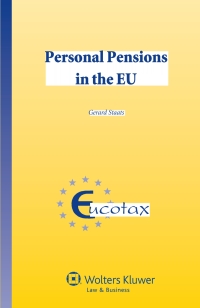 Omslagafbeelding: Personal Pensions in the EU 9789041159533