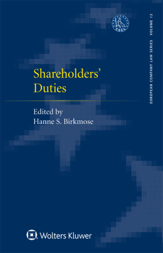 Imagen de portada: Shareholders’ Duties 1st edition 9789041166708