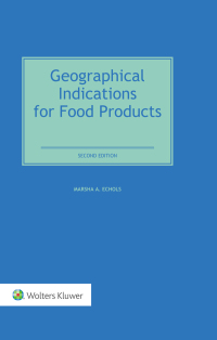 Cover image: Geographical Indications for Food Products 2nd edition 9789041167392