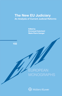 Cover image: The New EU Judiciary 1st edition 9789041168344