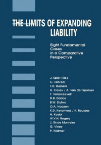 صورة الغلاف: The Limits of Expanding Liability 9789041105813