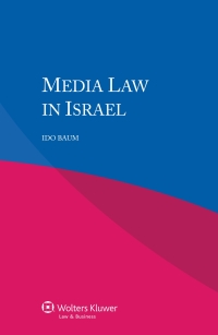 表紙画像: Media Law in Israel 9789041151797