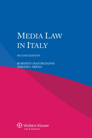 Cover image: Media Law in Italy 2nd edition 9789041154309