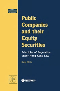 Imagen de portada: Public Companies and their Equity Securities 9789041196484