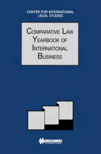 Cover image: The Comparative Law Yearbook of International Business 1st edition 9789041197689