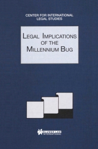 表紙画像: Legal Implications of the Millenium Bug 1st edition 9789041197764