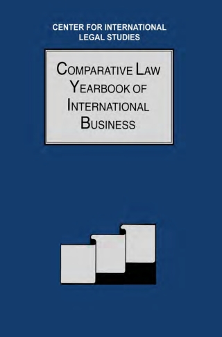 Titelbild: Comparative Law Yearbook of International Business 1st edition 9789041198242