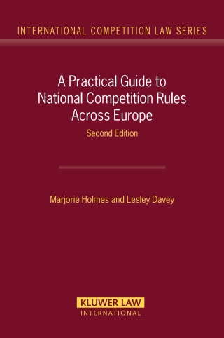 Imagen de portada: A Practical Guide to National Competition Rules Across Europe 2nd edition 9789041126078