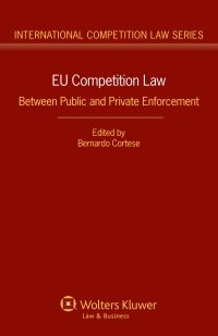 Titelbild: EU Competition Law 1st edition 9789041146779