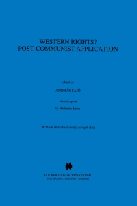 Cover image: Western Rights? Post-Communist Application 1st edition 9789041102638