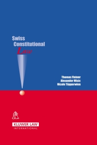 Omslagafbeelding: Swiss Constitutional Law 9789041124043