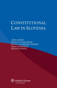 Imagen de portada: Constitutional Law in Slovenia 9789041146359