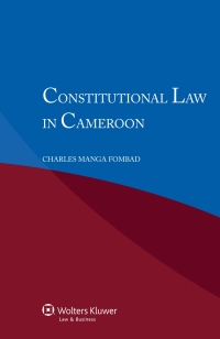 Titelbild: Constitutional Law in Cameroon 9789041147035